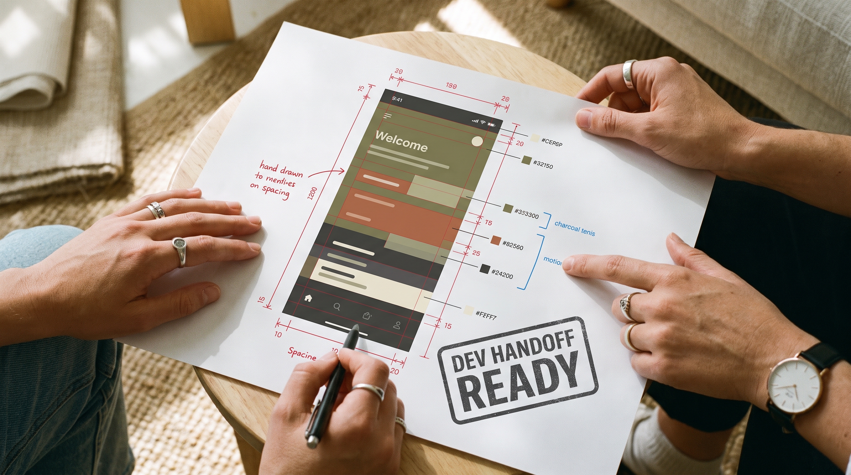 Voice Agently mobile. Wireframes + clickable prototype.